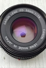 CANON Canon FD 50mm f1.8 Lens Used Good