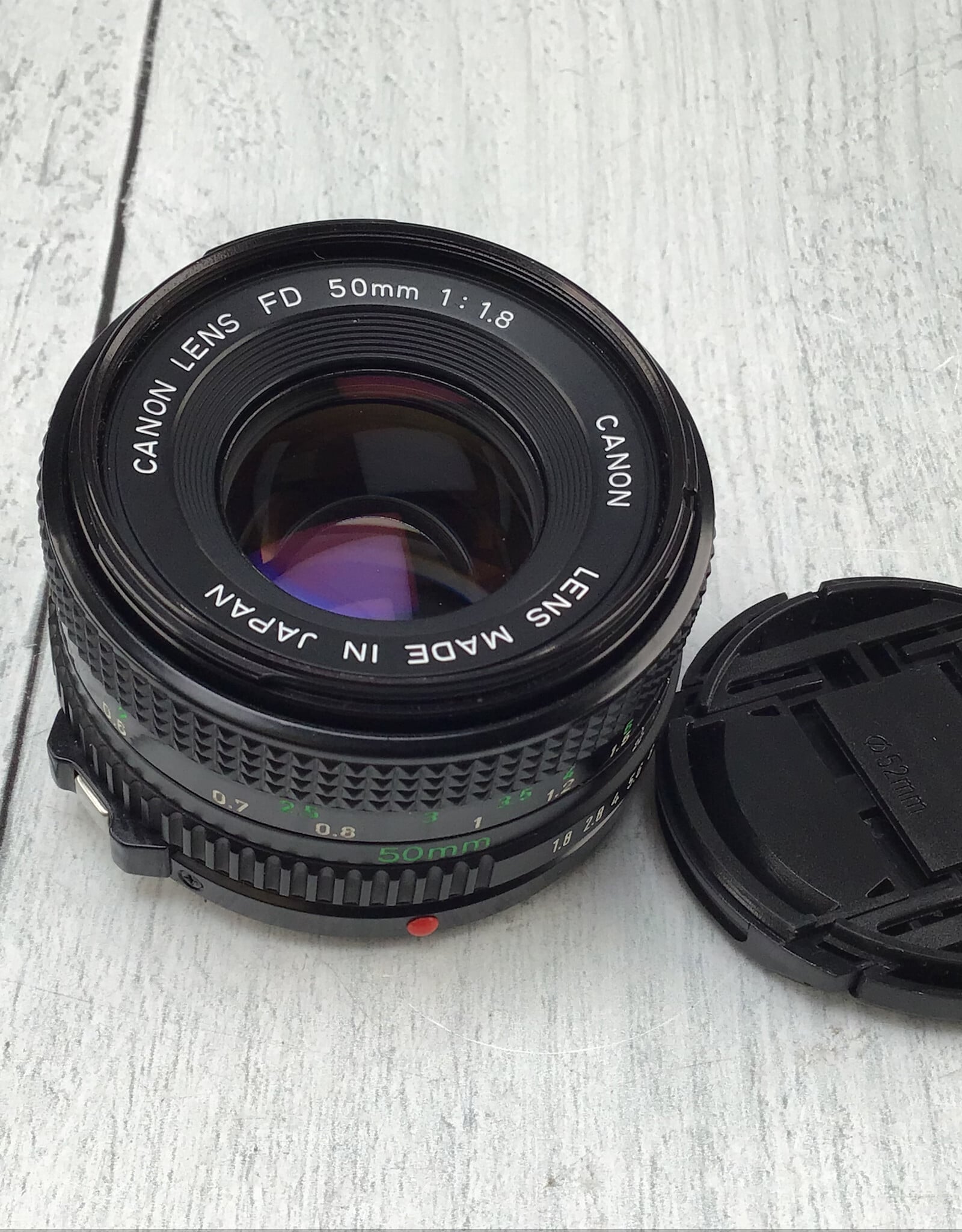 CANON Canon FD 50mm f1.8 Lens Used Good