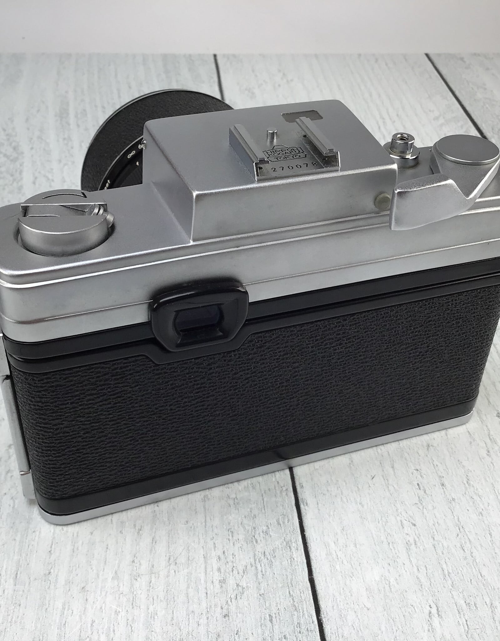 NIKON Nikon Nikkorex Zoom 35 Camera in Leather Case Used Good