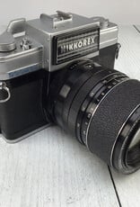 NIKON Nikon Nikkorex Zoom 35 Camera in Leather Case Used Good