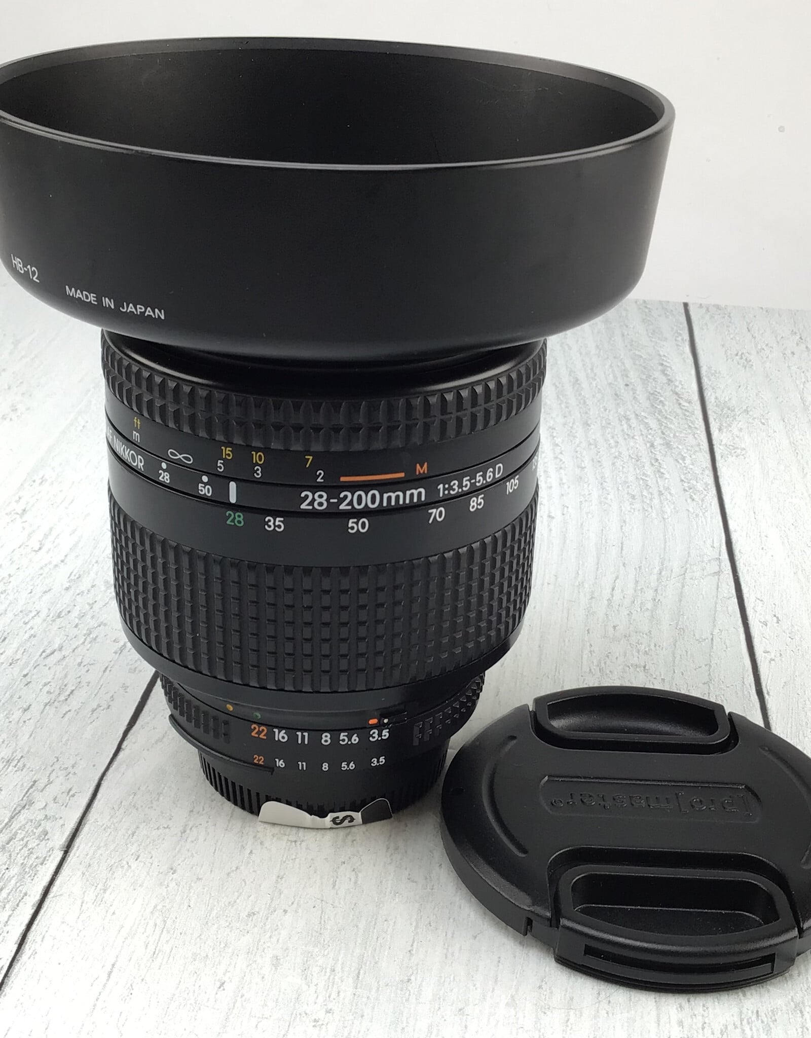 NIKON Nikon AF Nikkor 28-200mm f3.5-5.6 D Lens Used Good