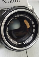 NIKON Nikon F Camera w/ 50mm f1.4 Meter Not Working Used Good