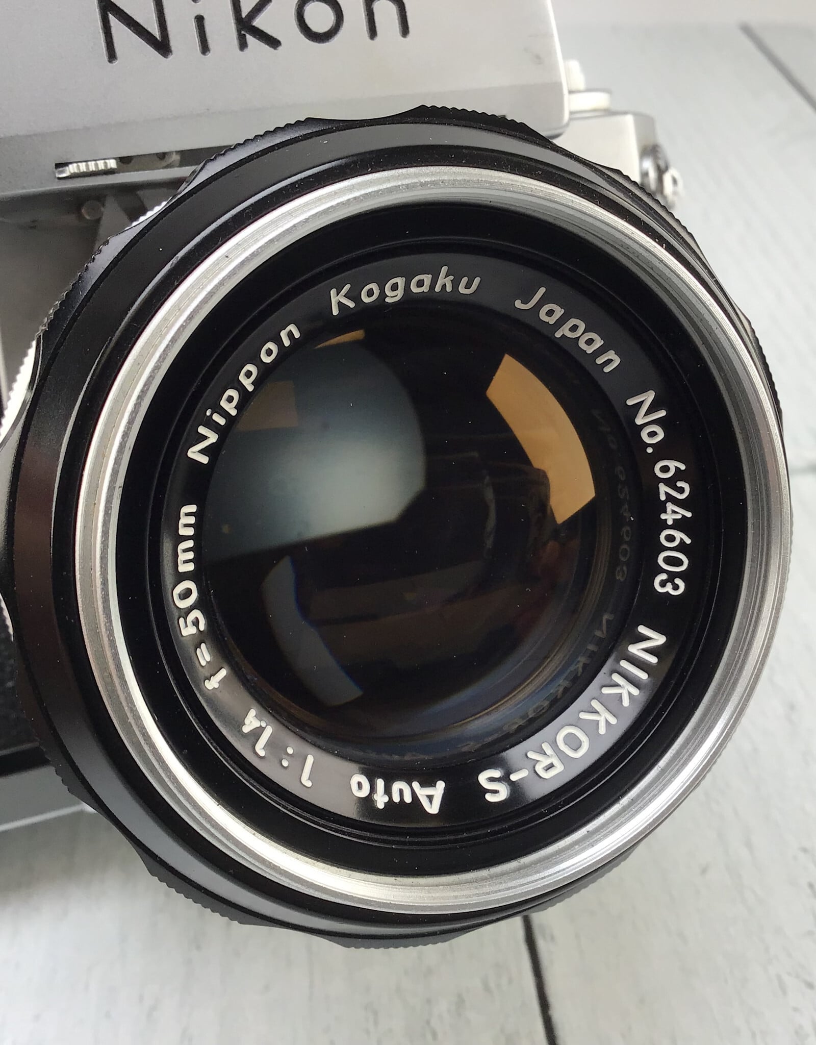 NIKON Nikon F Camera w/ 50mm f1.4 Meter Not Working Used Good