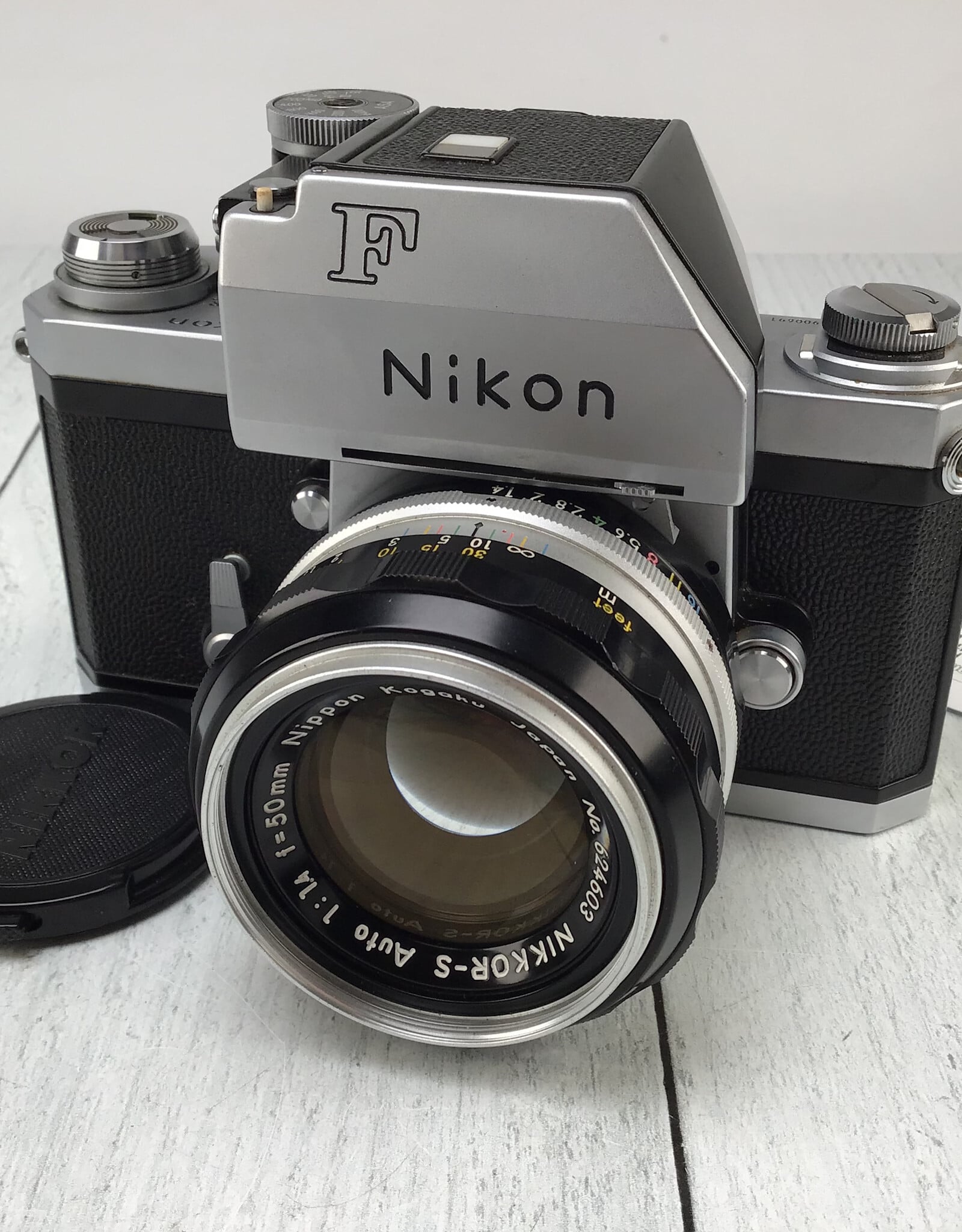 NIKON Nikon F Camera w/ 50mm f1.4 Meter Not Working Used Good