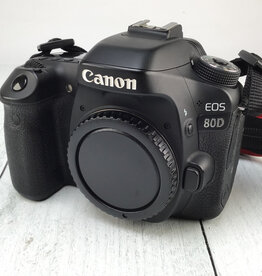CANON Canon EOS 80D Camera Body No Charger Used Good
