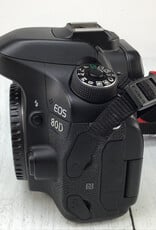 CANON Canon EOS 80D Camera Body No Charger Used Good