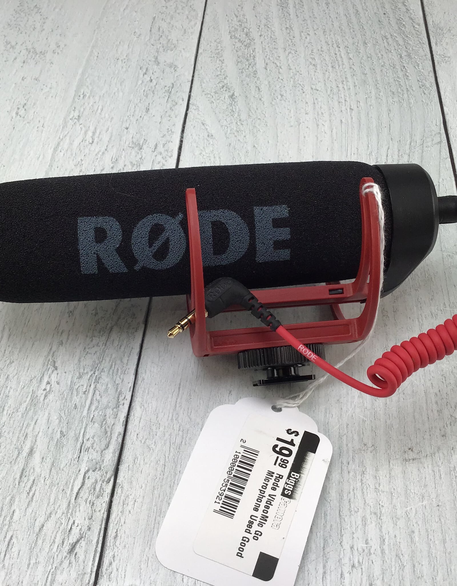 RODE Rode VideoMic Go Microphone Used Good