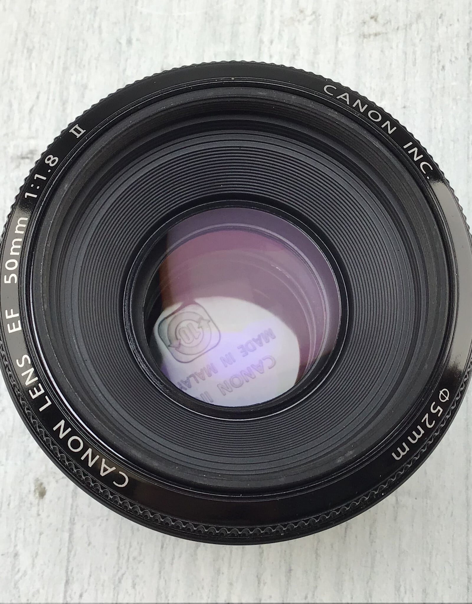 CANON Canon EF 50mm f1.8 II Lens Used Good