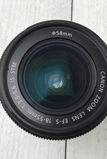 CANON Canon EF-S 18-55mm f3.5-5.6 IS STM Lens Used Good