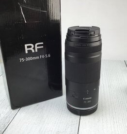 CANON Canon RF  75-300 f4-5.6 Lens in Box Used EX