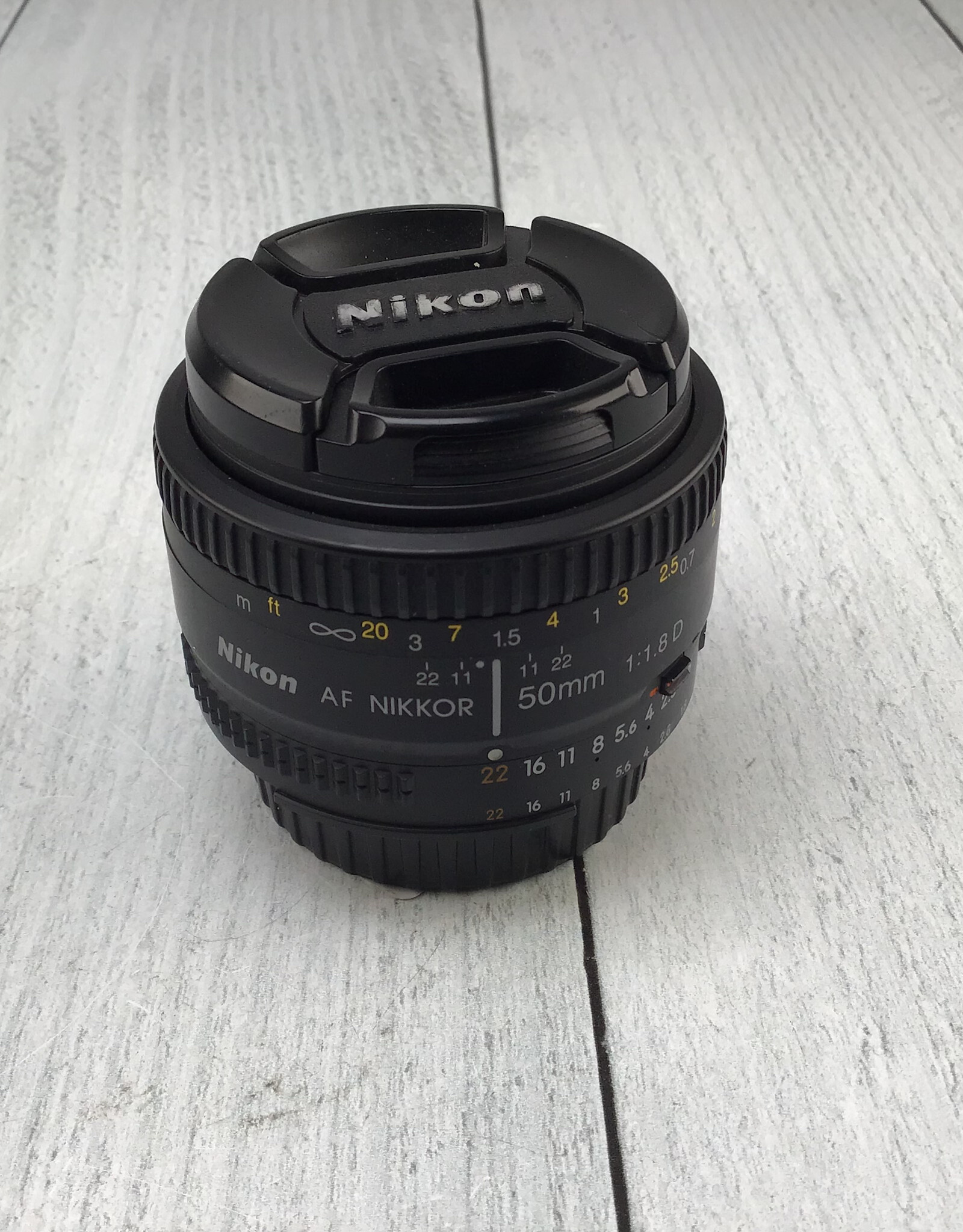 NIKON Nikon AF Nikkor 50mm f1.8 D Lens Used Good