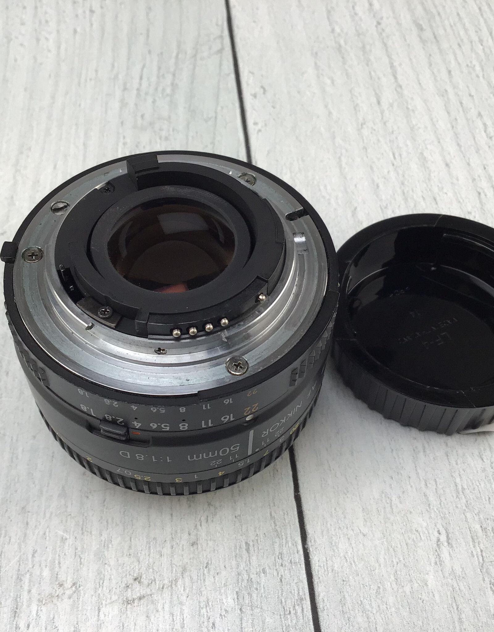 NIKON Nikon AF Nikkor 50mm f1.8 D Lens Used Good