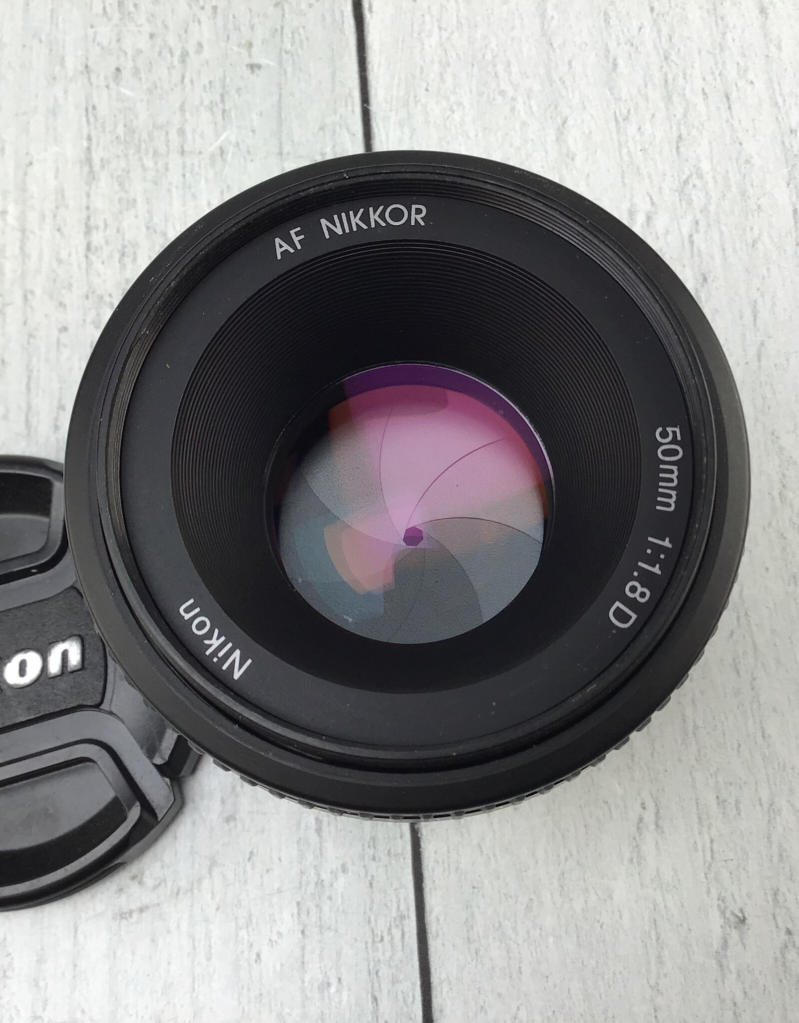 NIKON Nikon AF Nikkor 50mm f1.8 D Lens Used Good