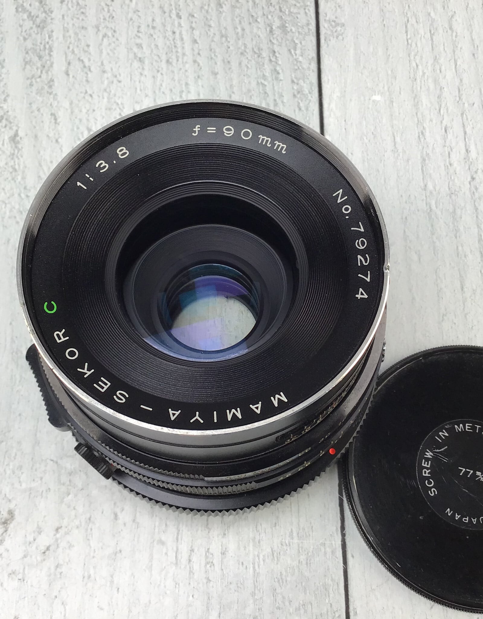 MAMIYA Mamiya Sekor C 90mm f3.8 Lens Used Good