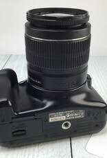 CANON Canon EOS Rebel T3 Camera w/ 18-55mm IS No Charger Used Good