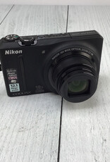 NIKON Nikon Coolpix S9100 Camera No Charger Used Good