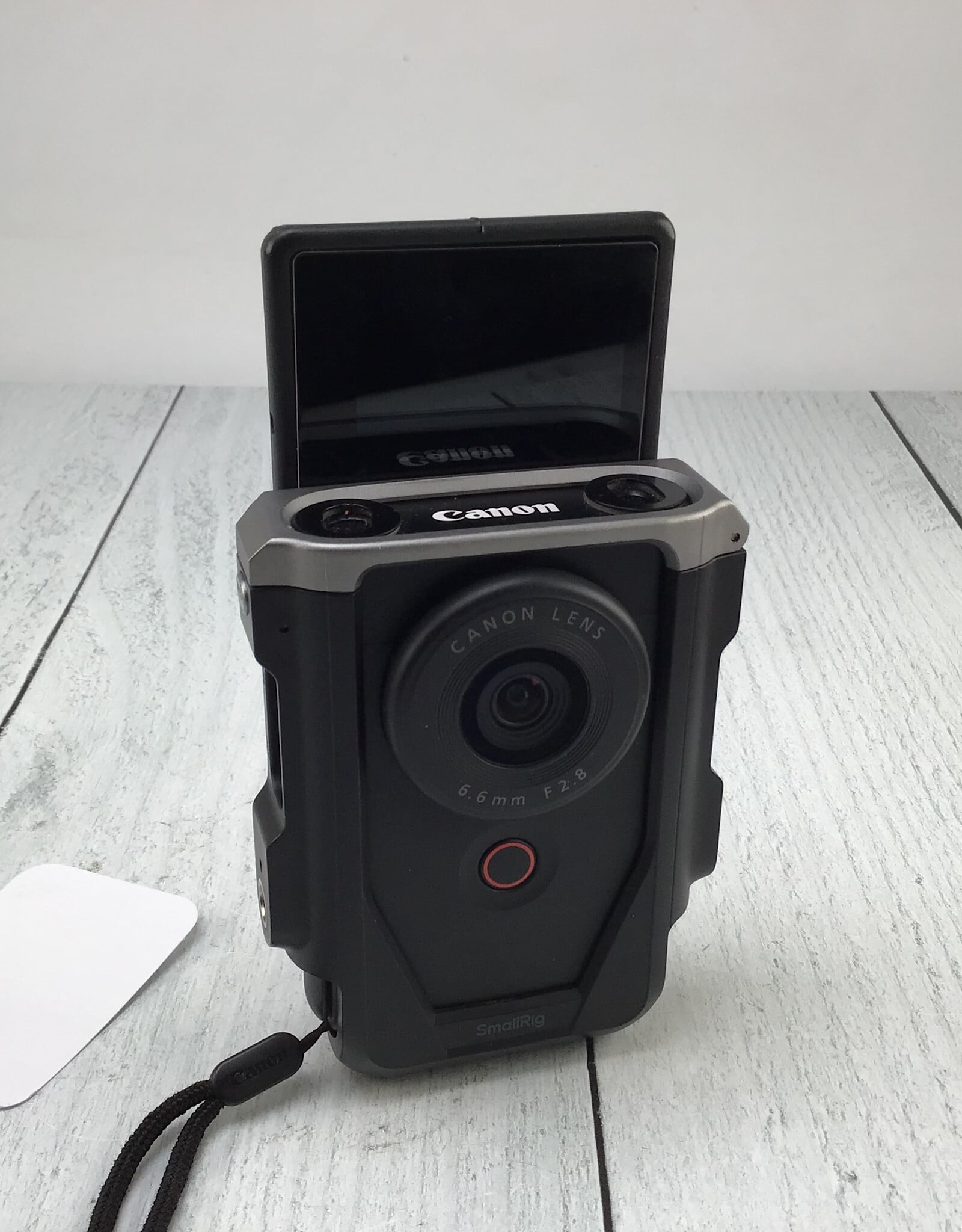 CANON Canon PowerShot V10 Camera w/ SmallRig Cage Used Good