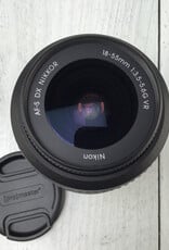NIKON Nikon AF-S 18-55mm f3.5-5.6G VR Lens Used Good