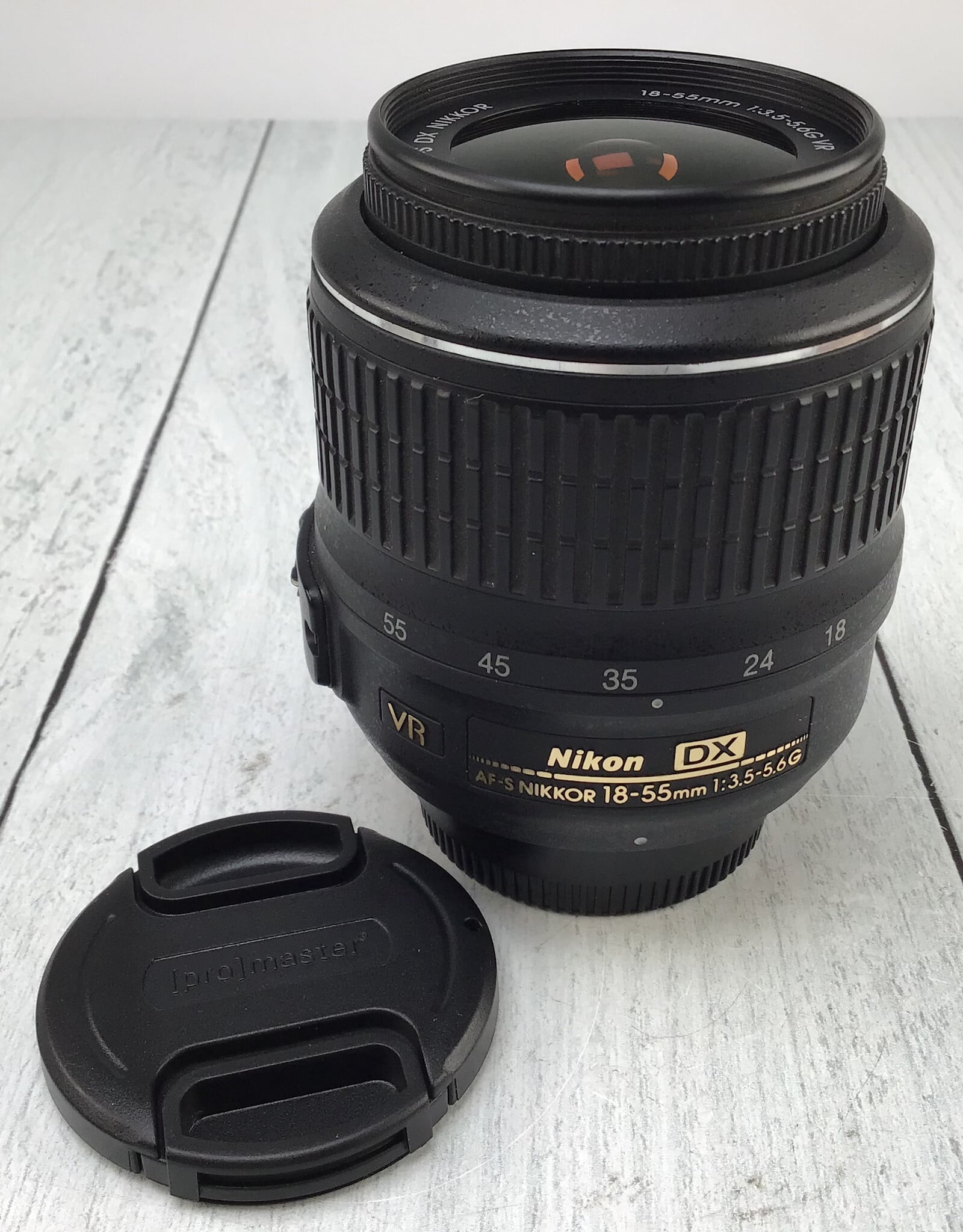 NIKON Nikon AF-S 18-55mm f3.5-5.6G VR Lens Used Good