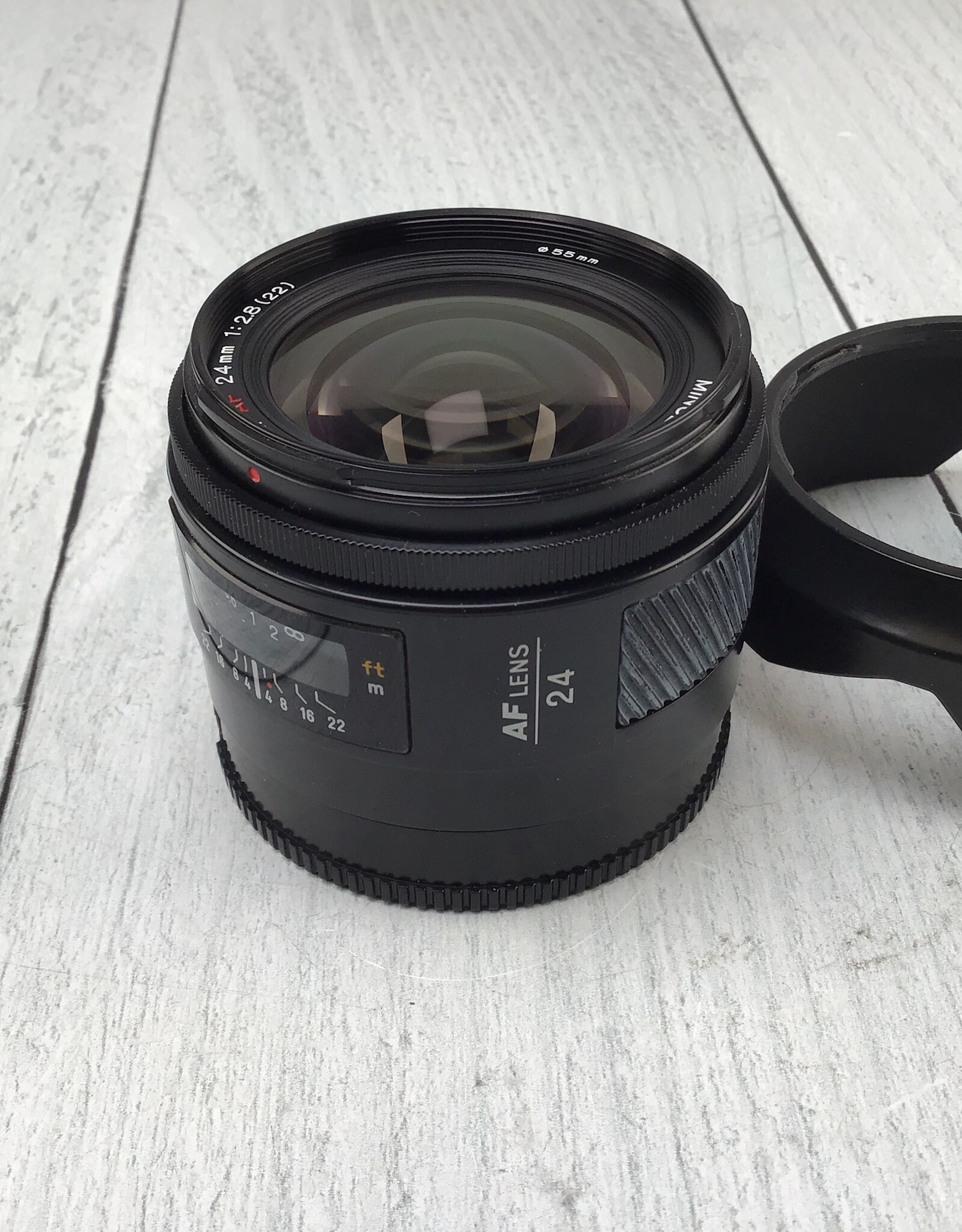 Minolta Minolta Maxxum 24mm f2.8 Lens Used Good