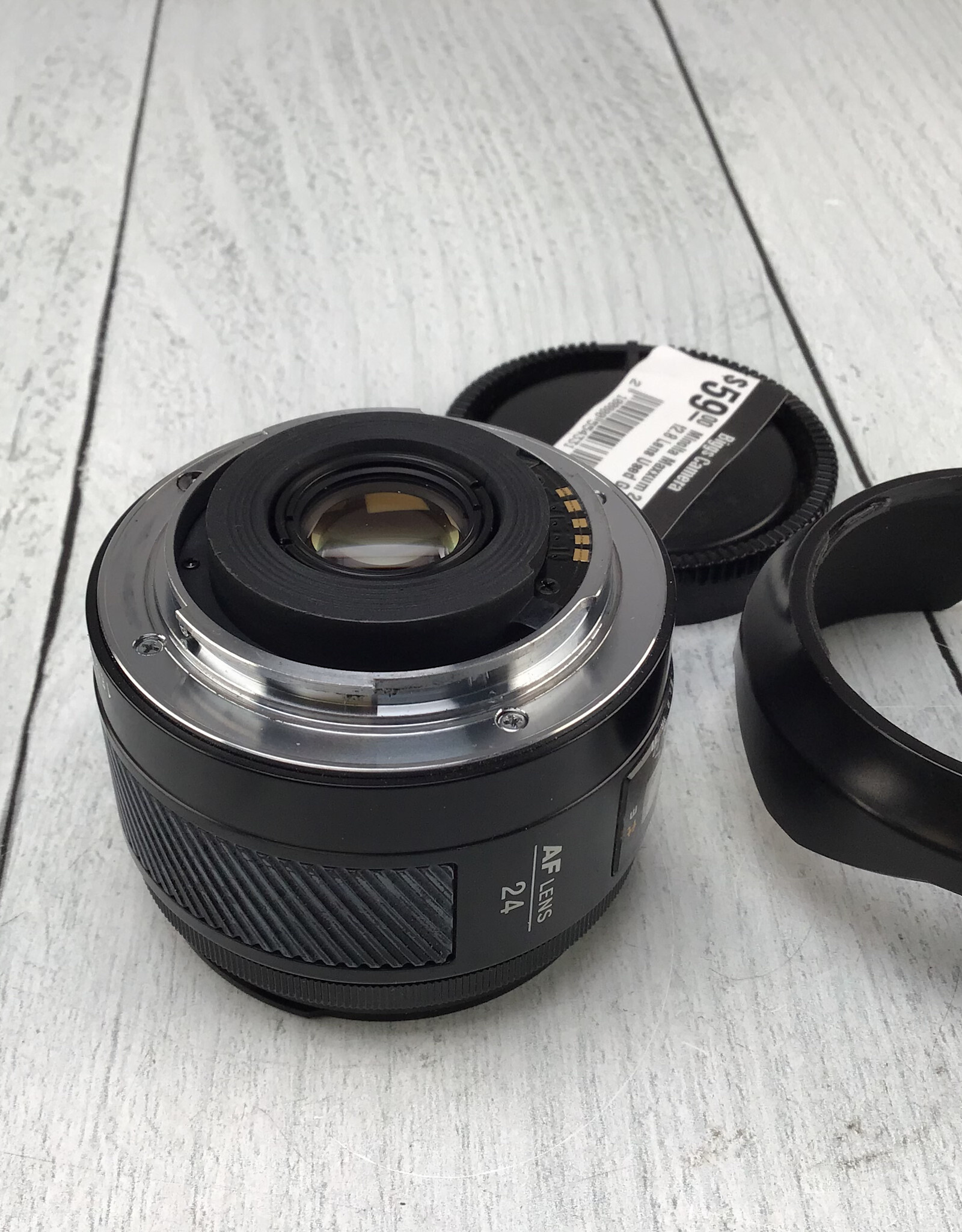 Minolta Minolta Maxxum 24mm f2.8 Lens Used Good