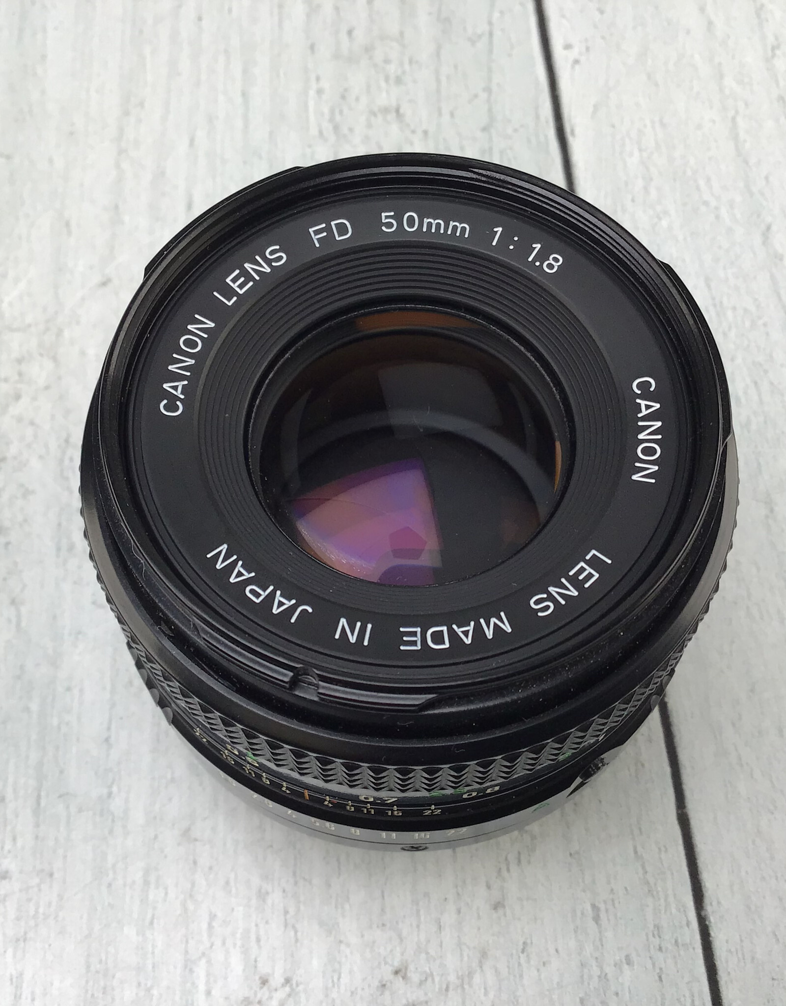 CANON Canon FD 50mm f1.8 Lens Used Good