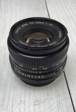 CANON Canon FD 50mm f1.8 Lens Used Good