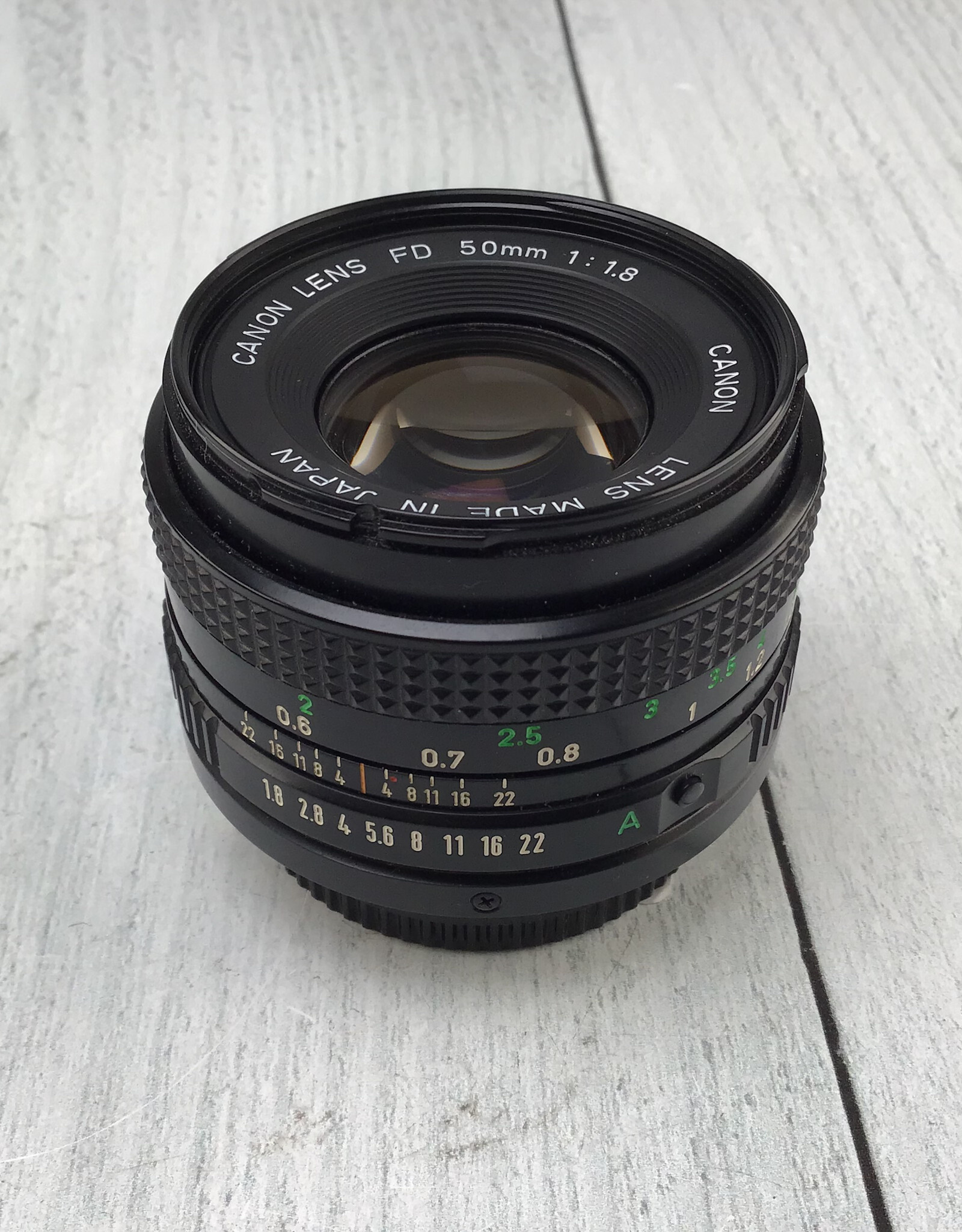 CANON Canon FD 50mm f1.8 Lens Used Good