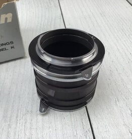 NIKON Nikon Extension Rings Model K in Box Used Good