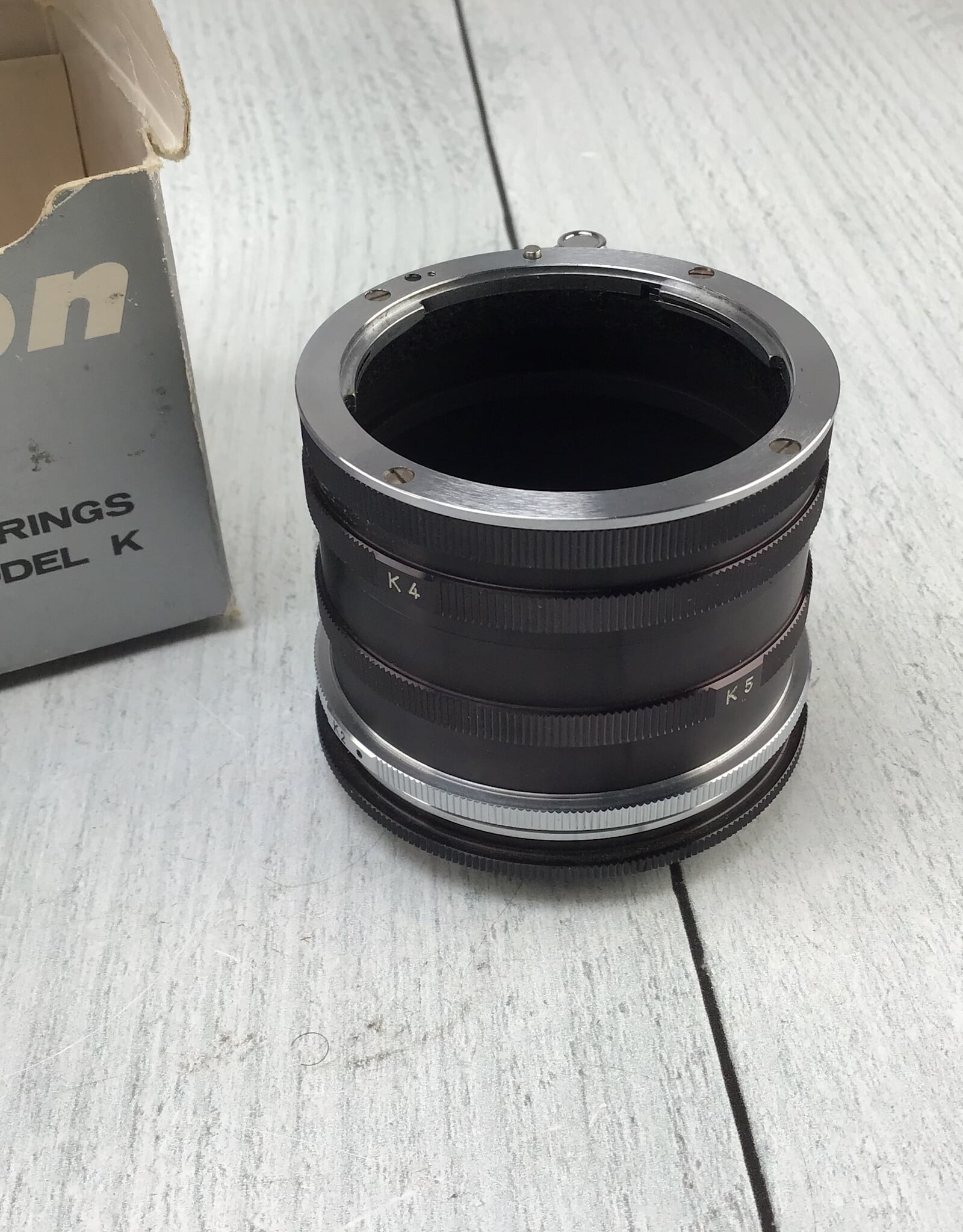 NIKON Nikon Extension Rings Model K in Box Used Good