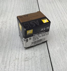 NIKON Nikon AS-15 Sync Terminal Adapter Hot Shoe in Box Used EX