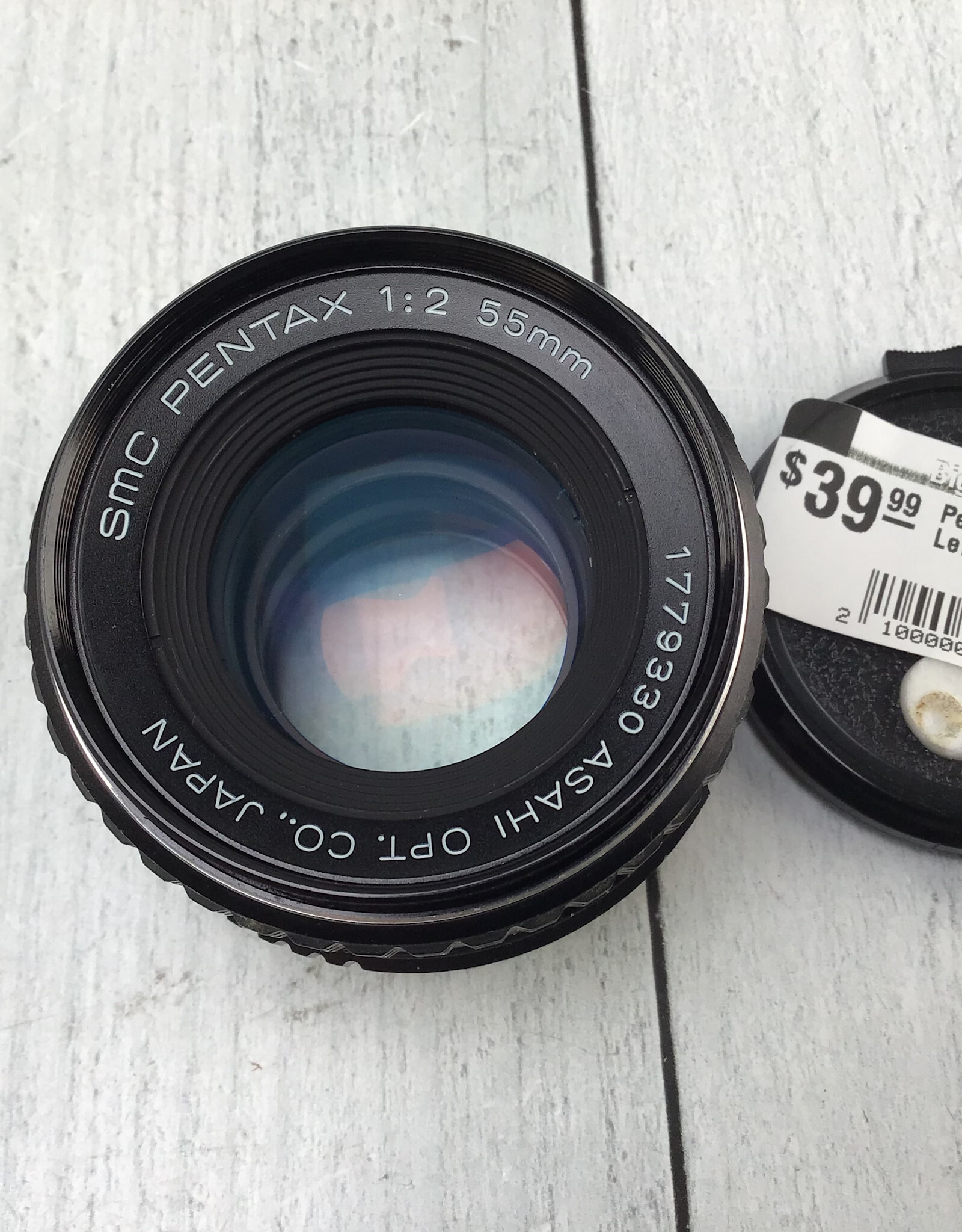 Pentax Pentax 55mm f2 K Mount Lens Used Good