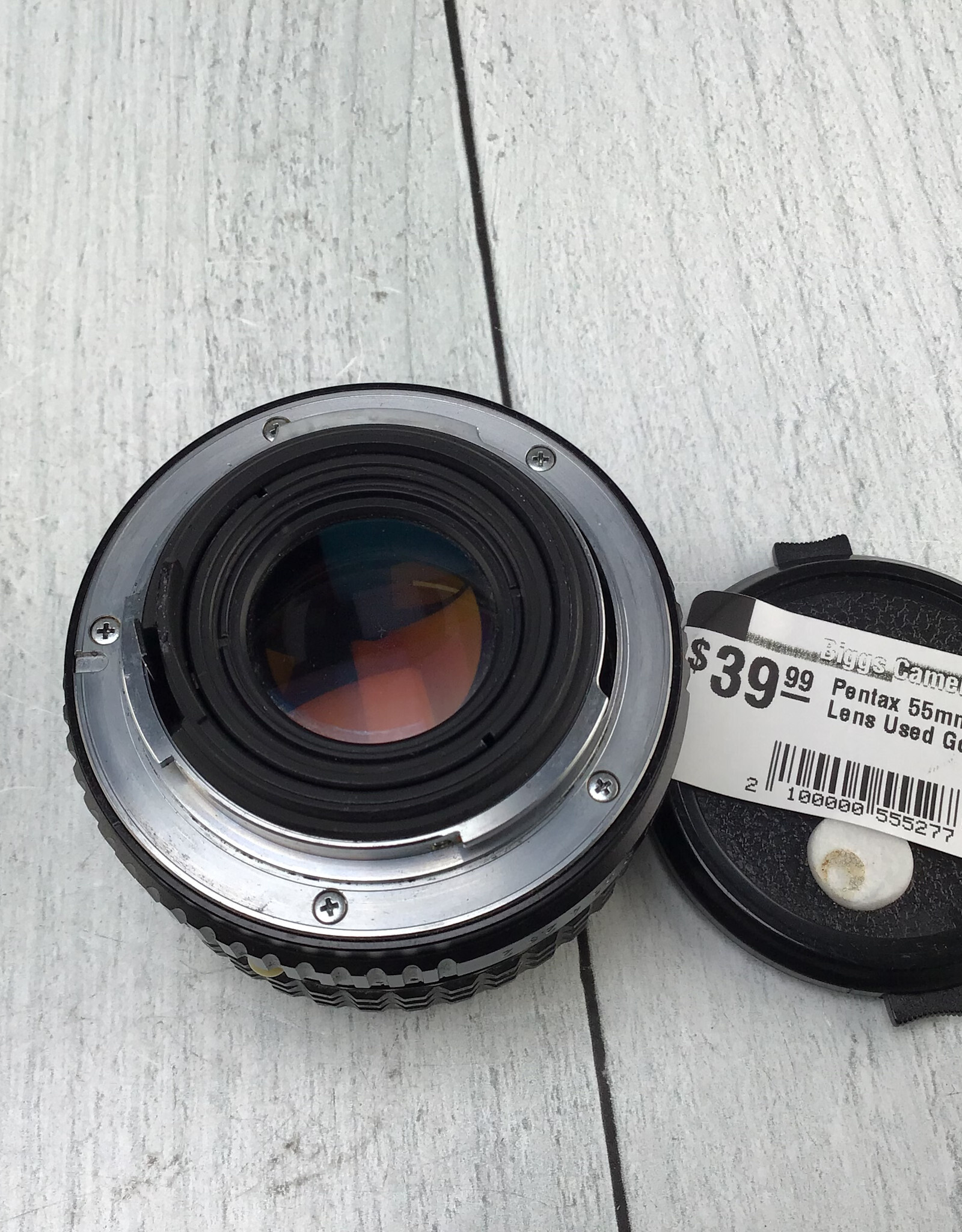 Pentax Pentax 55mm f2 K Mount Lens Used Good