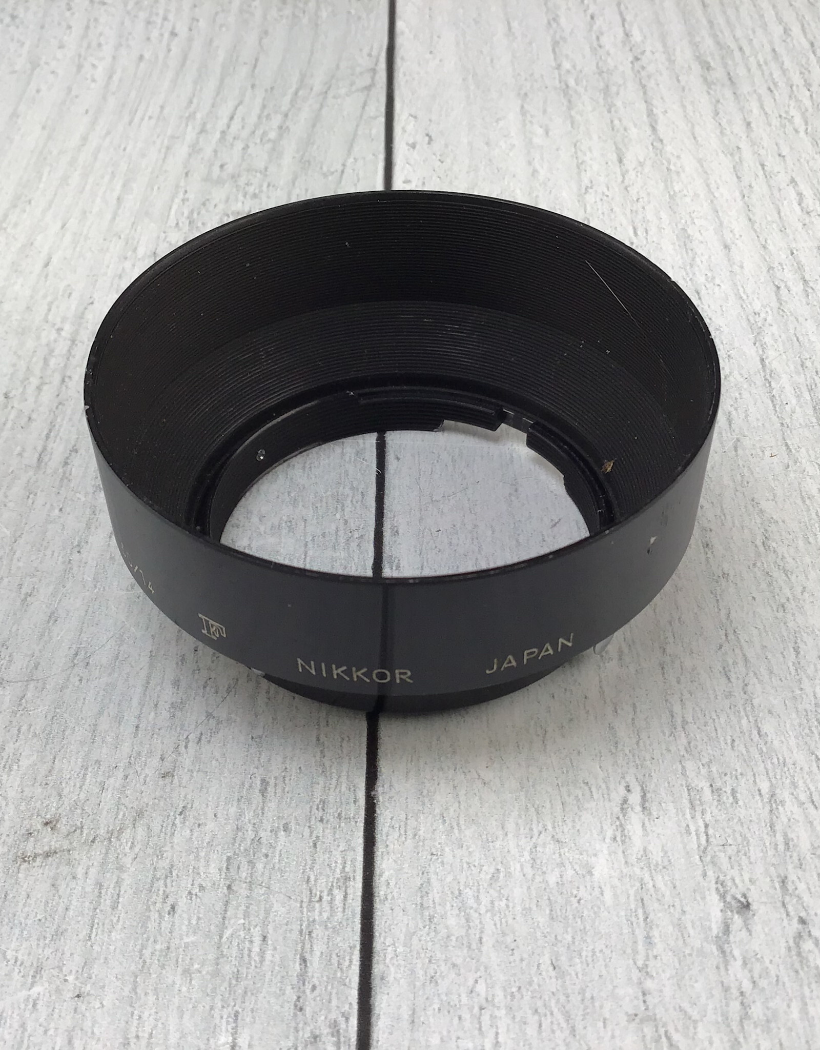 NIKON Nikon F Metal Lens Hood for 50mm f1.4 Used Good