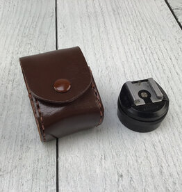NIKON Nikon AS-1 Flash Coupler For F, F2 w/ Leather Case Used Good