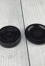 NIKON Nippon Kogaku Body and Rear Lens Cap for Nikon F Used Good