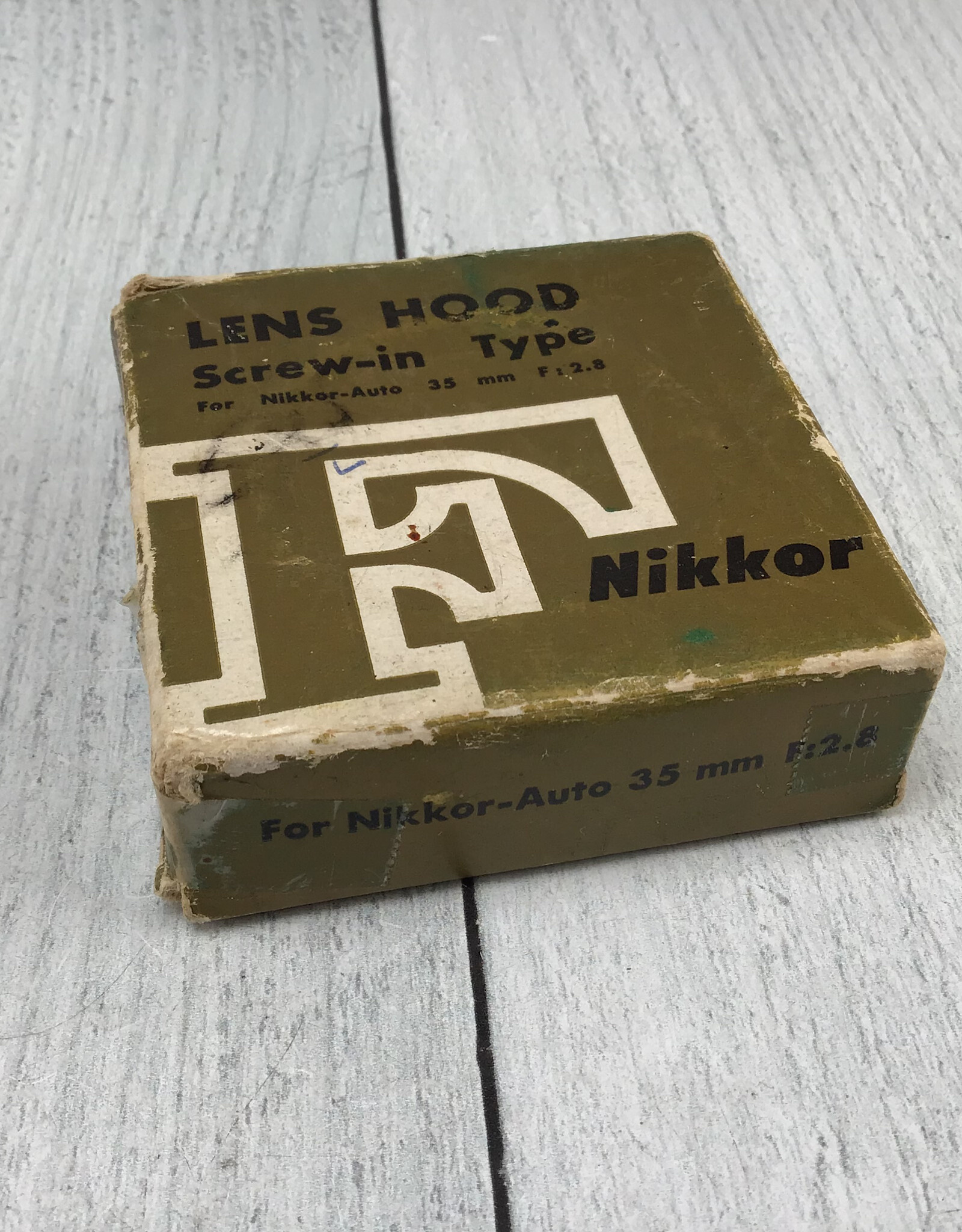 NIKON Nikon Metal Lens Hood for 43-86, 35mm f2, 35mm f2.8 in Box Used Good