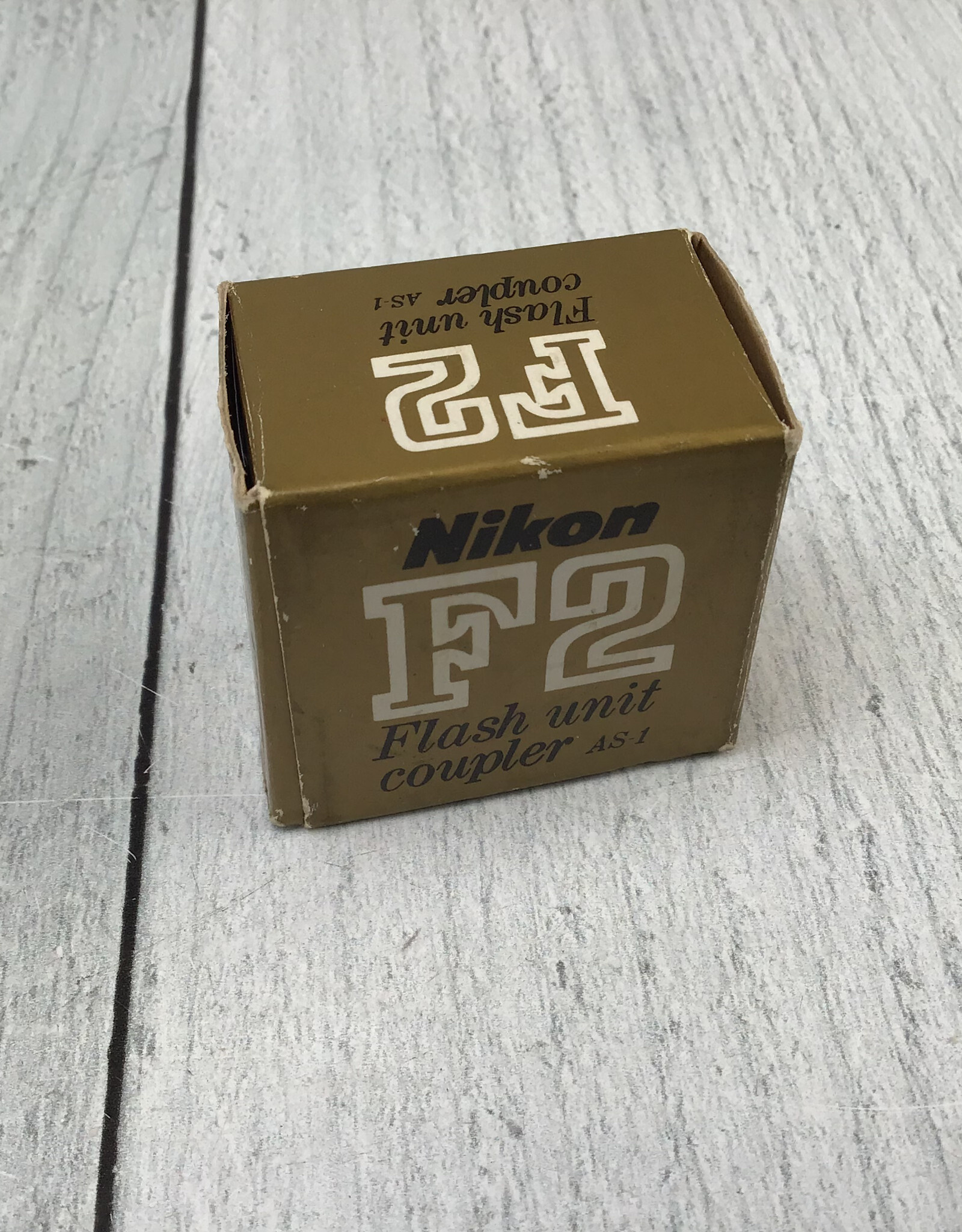 NIKON Nikon AS-1 Flash Coupler in Box For F, F2 Used LN