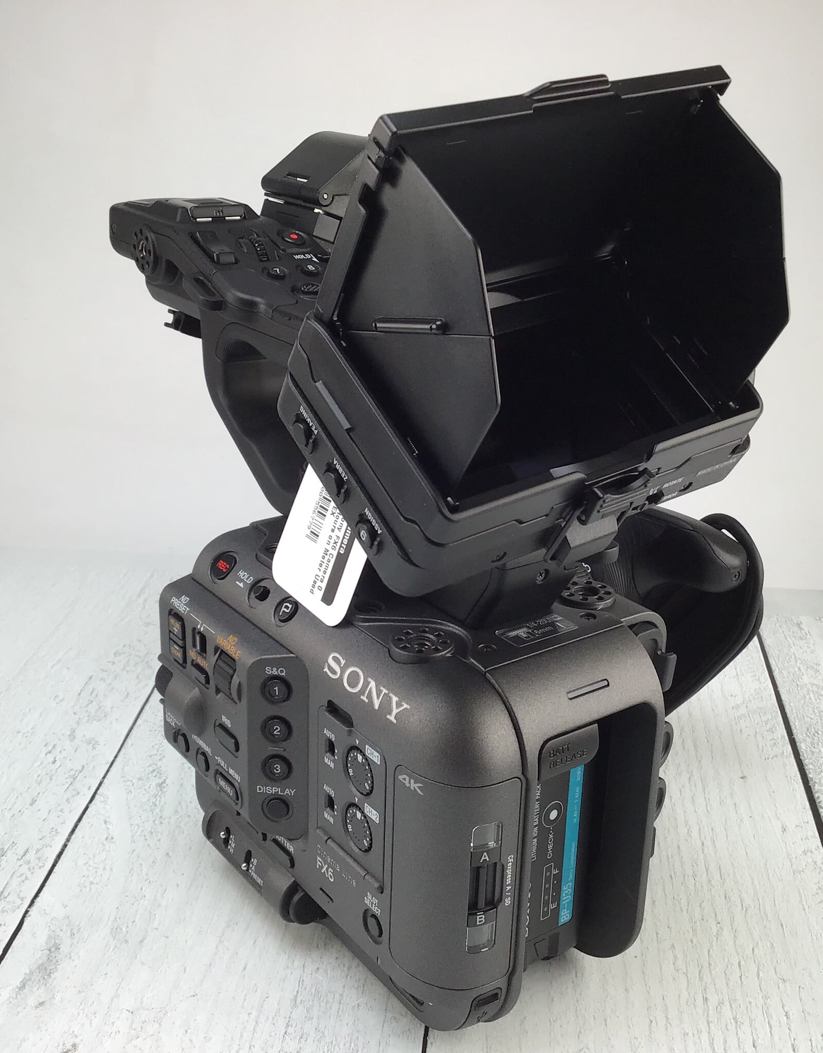 SONY Sony FX6 Camera 0 Hours on Meter Used EX