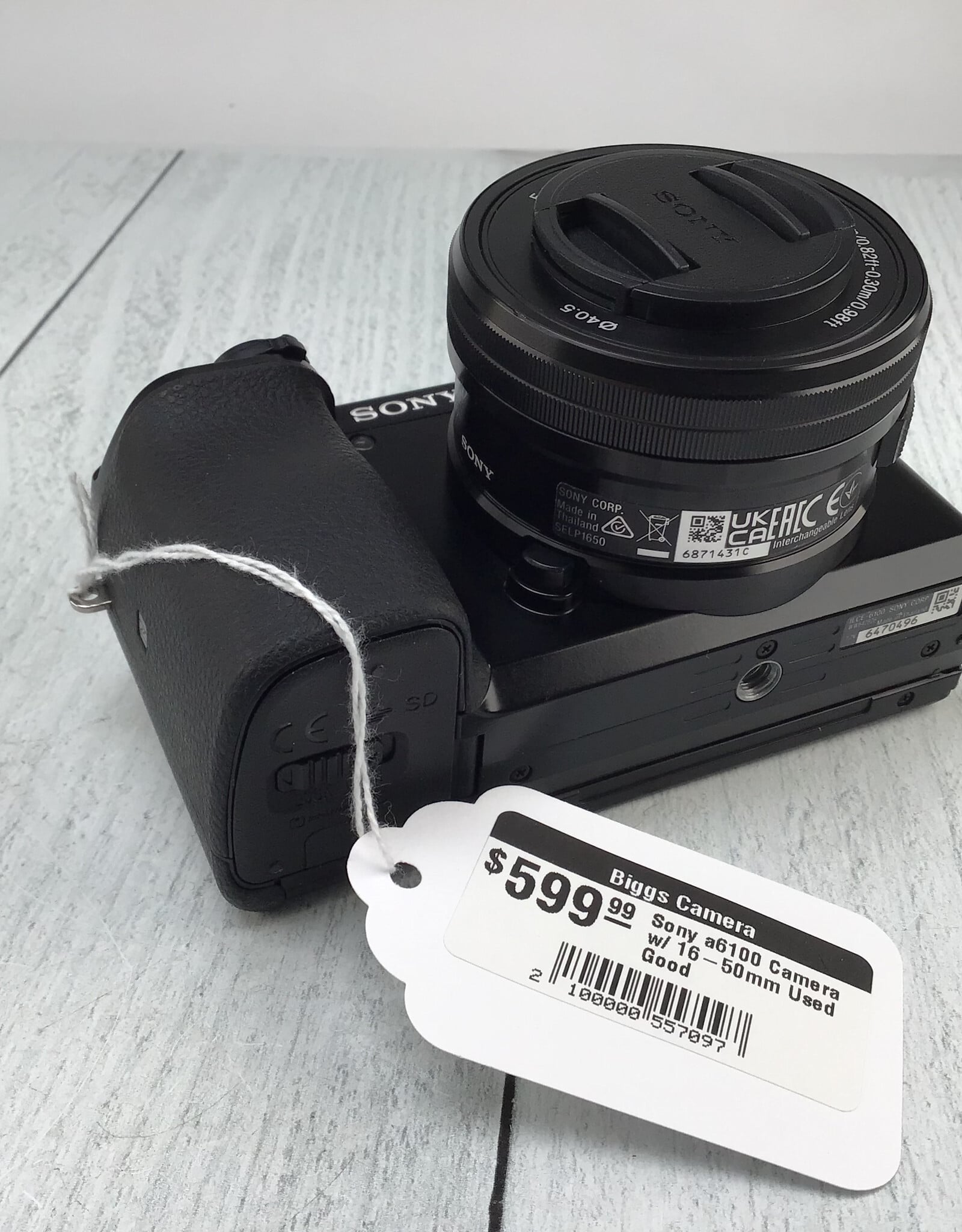 SONY Sony a6100 Camera w/ 16-50mm Used Good
