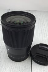 SIGMA Sigma 16mm f1.4 DC DN Lens for Canon EF-M  Used Good