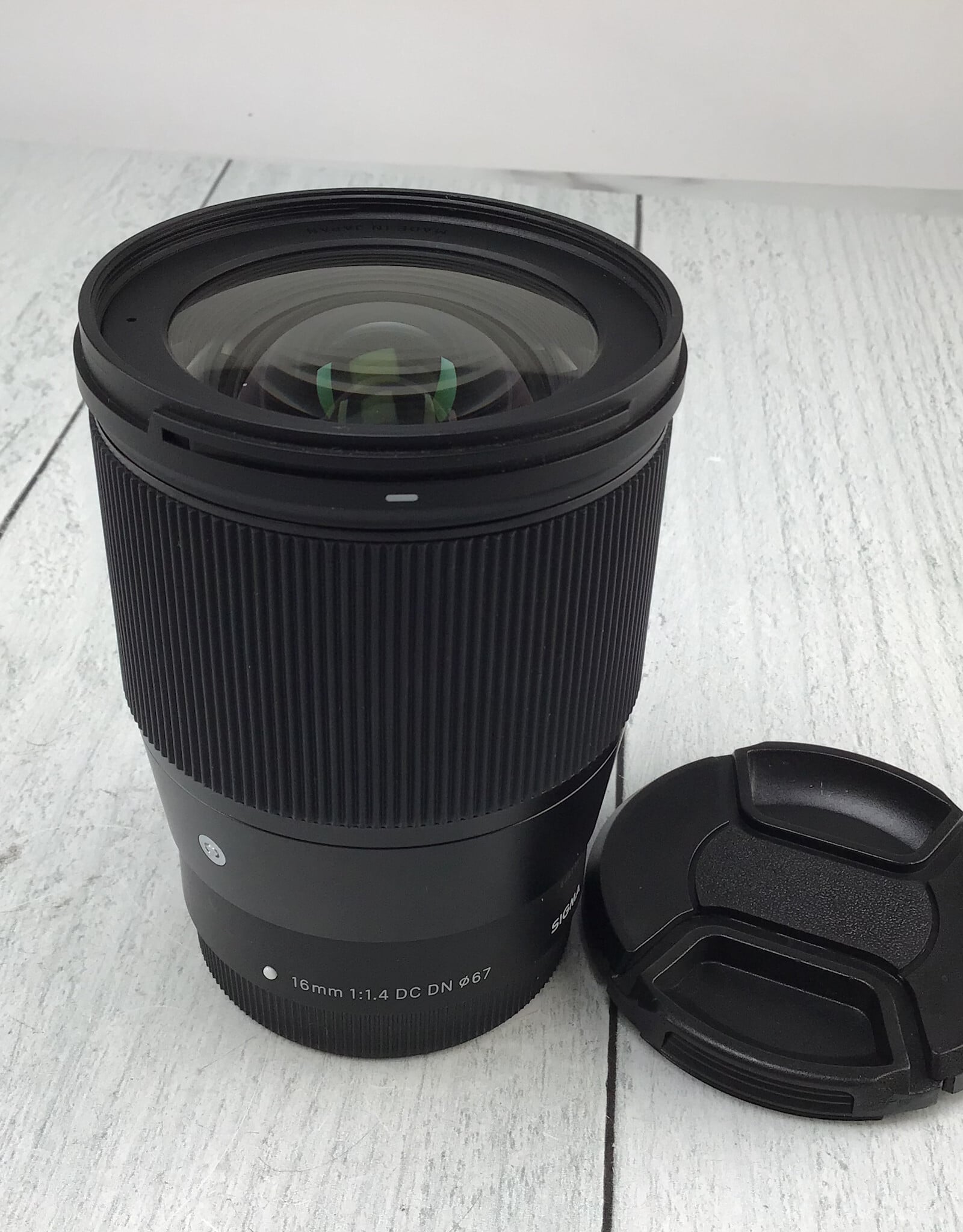 SIGMA Sigma 16mm f1.4 DC DN Lens for Canon EF-M  Used Good