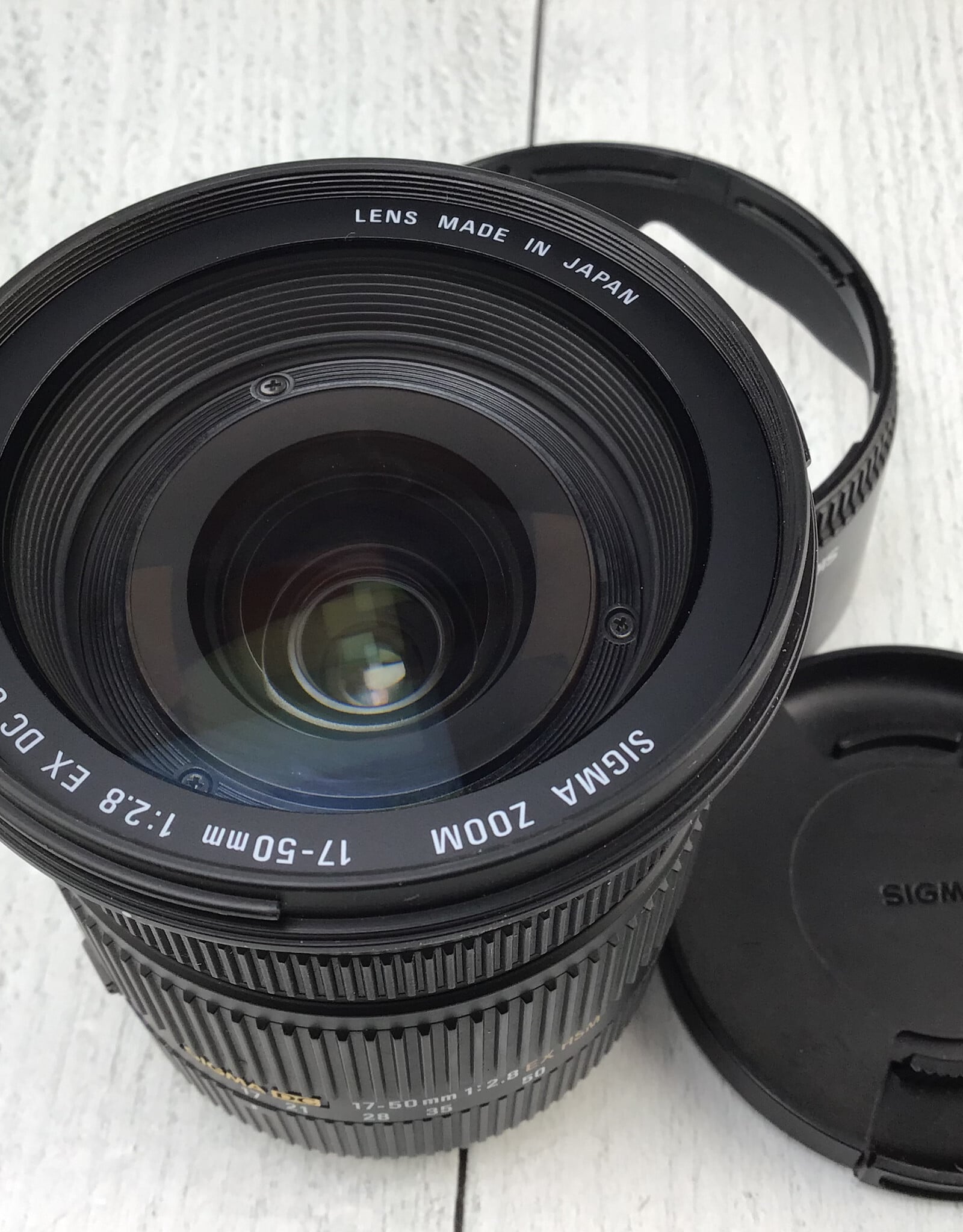 SIGMA Sigma 17-50mm F2.8 EX DC OS HSM Lens for Canon Used Good