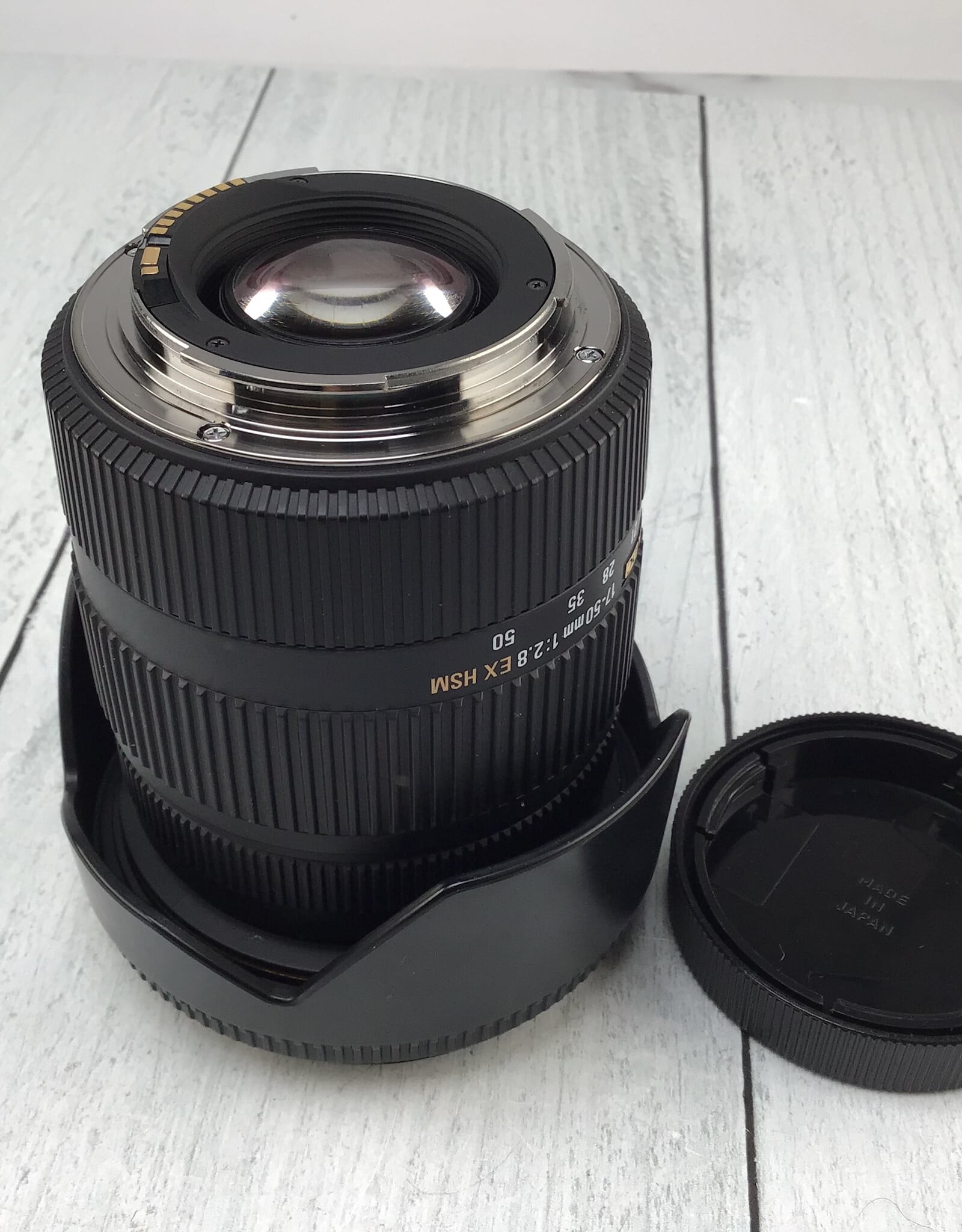 SIGMA Sigma 17-50mm F2.8 EX DC OS HSM Lens for Canon Used Good
