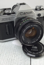 CANON Canon AE-1 Camera w/ 50mm f1.8 Used Fair