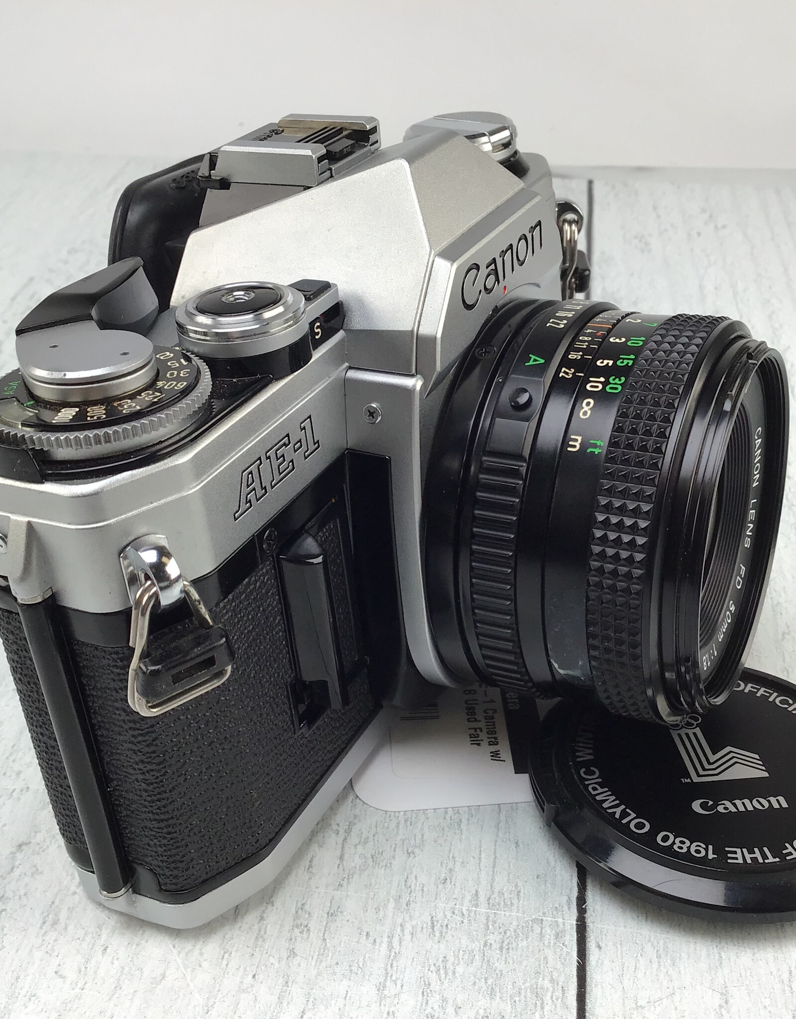 CANON Canon AE-1 Camera w/ 50mm f1.8 Used Fair