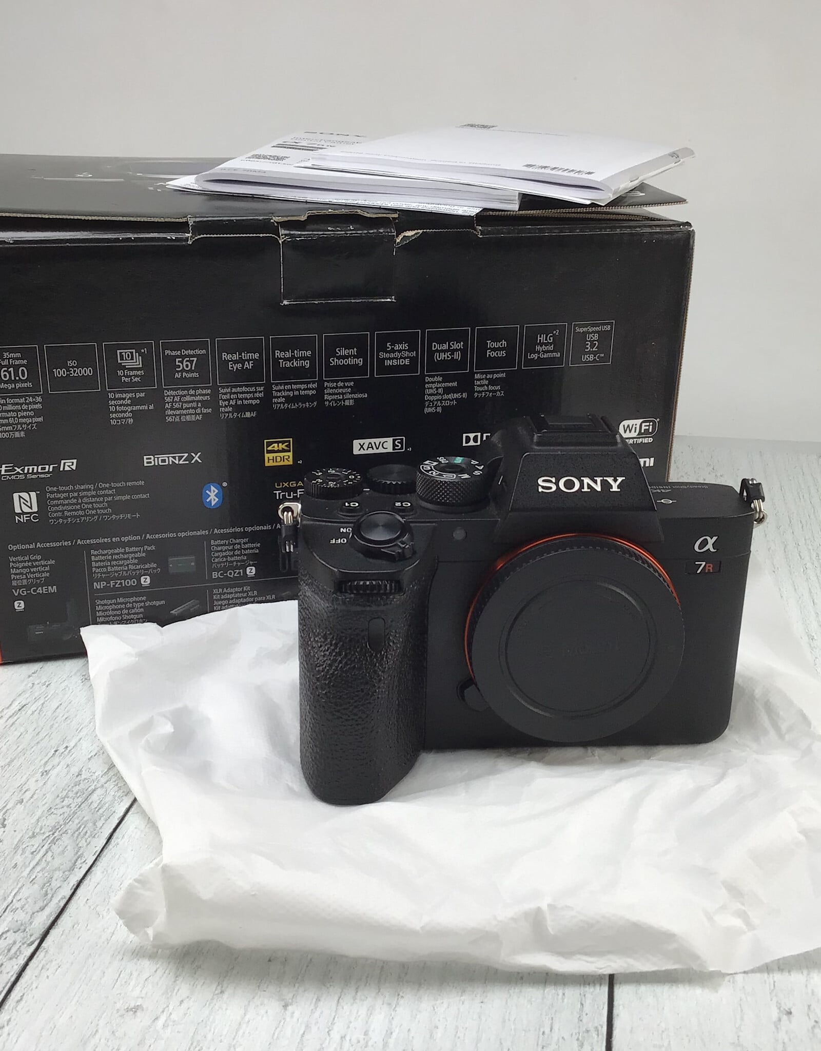 SONY Sony A7R IV Camera Body in Box Used EX