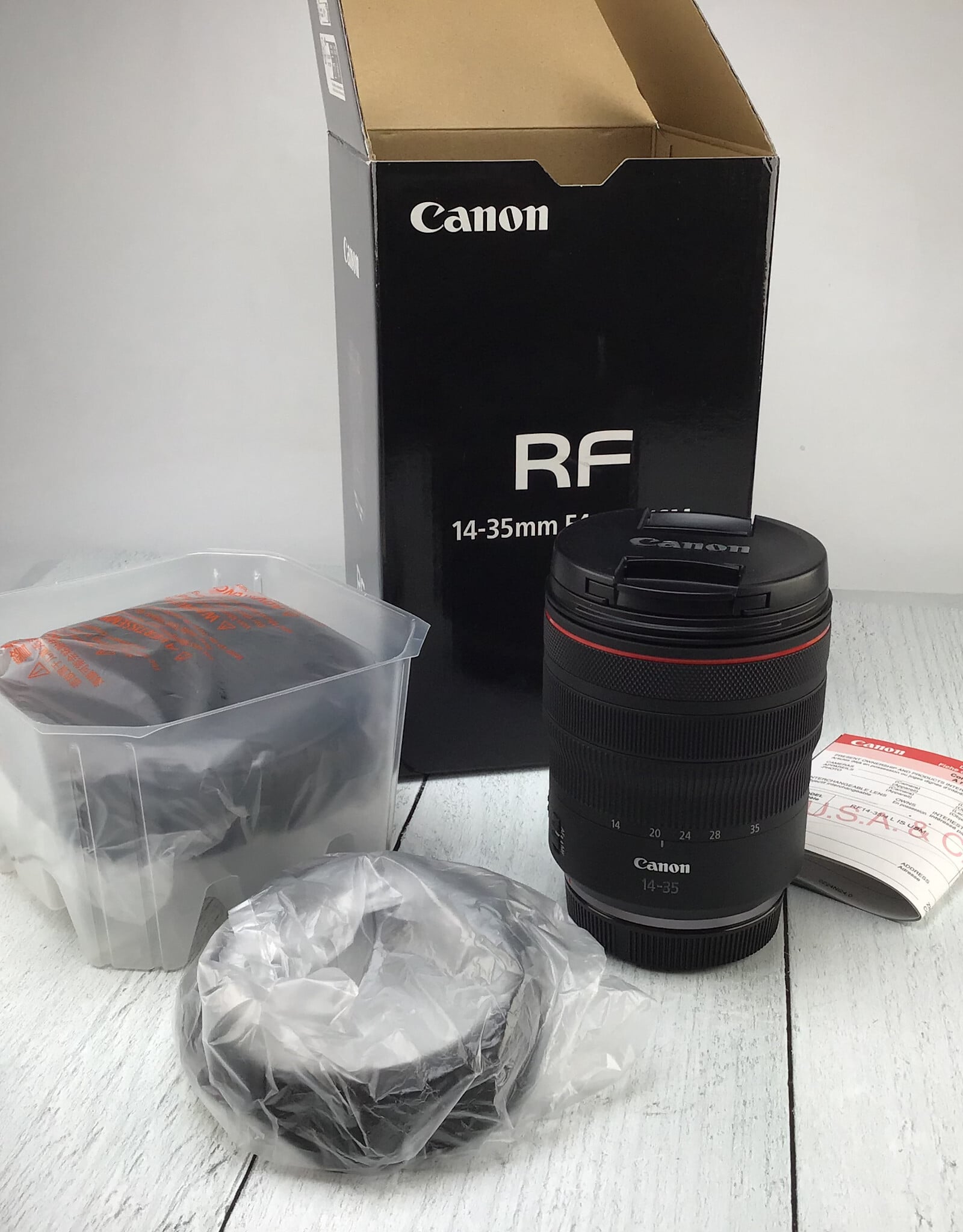 CANON Canon RF 14-35mm f4 L IS USM Lens in Box Used EX