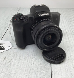 CANON Canon EOS M50 Mark II Camera w/ 15-45mm Used Good
