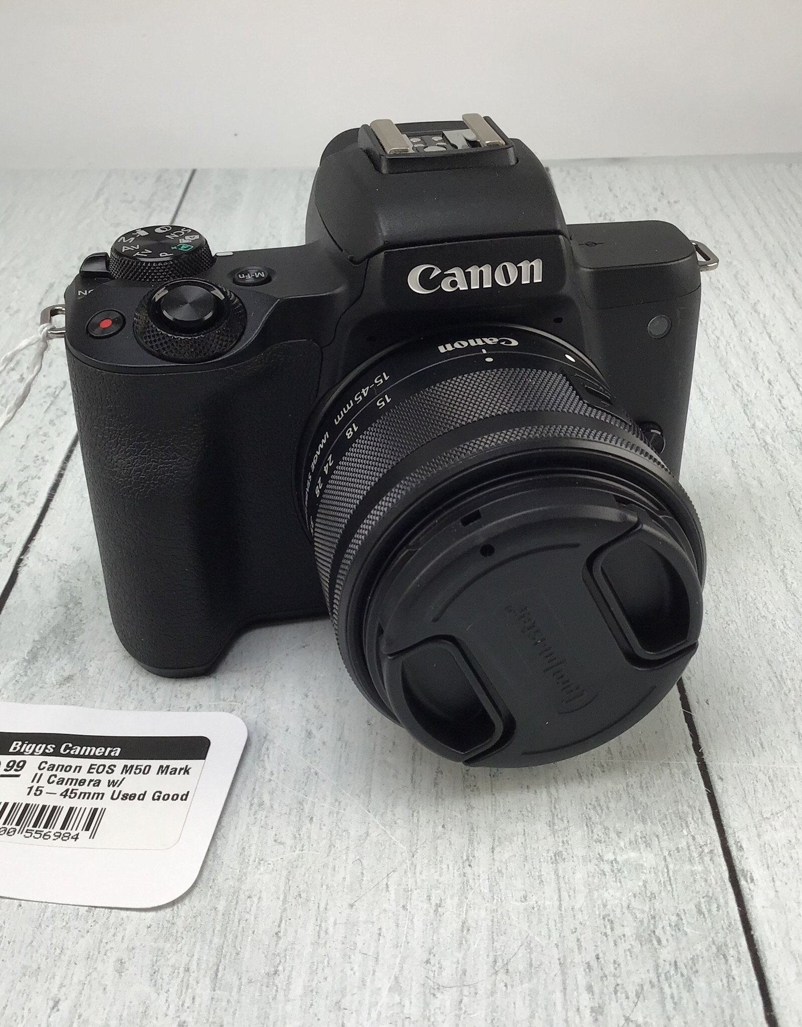 CANON Canon EOS M50 Mark II Camera w/ 15-45mm Used Good